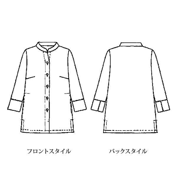 マンガン絣ブラウスジャケット
