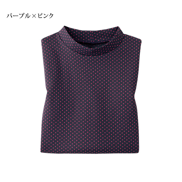「アイスロイヤル(R)」水玉ハイネックタンクトップ