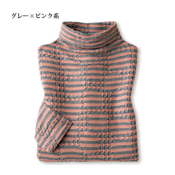 ストレッチジャカードカットソープルオーバー