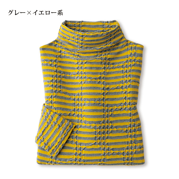 ストレッチジャカードカットソープルオーバー