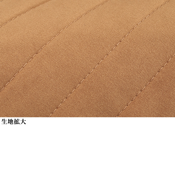 キルト切替えシャツワンピース