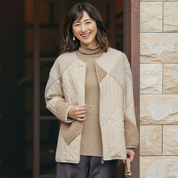 ２way配色セーター | 京都通販ミセスのファッション館・本店
