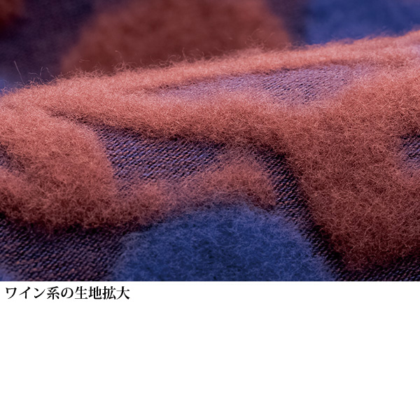 花柄パイルジャカードプルオーバー