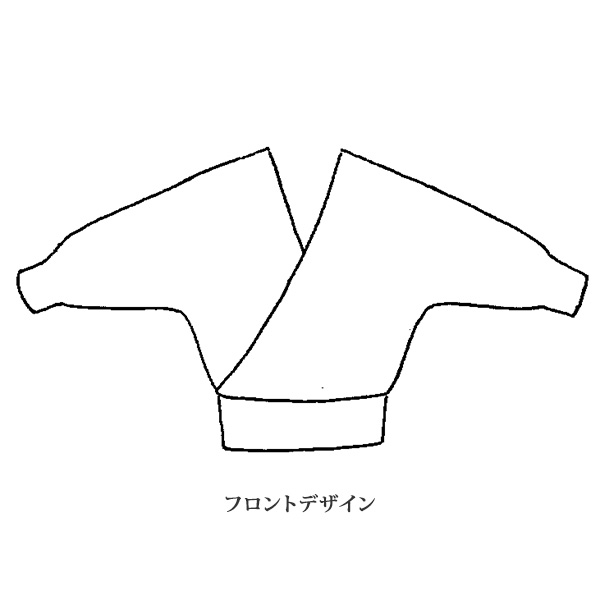配色ドルマンセーター