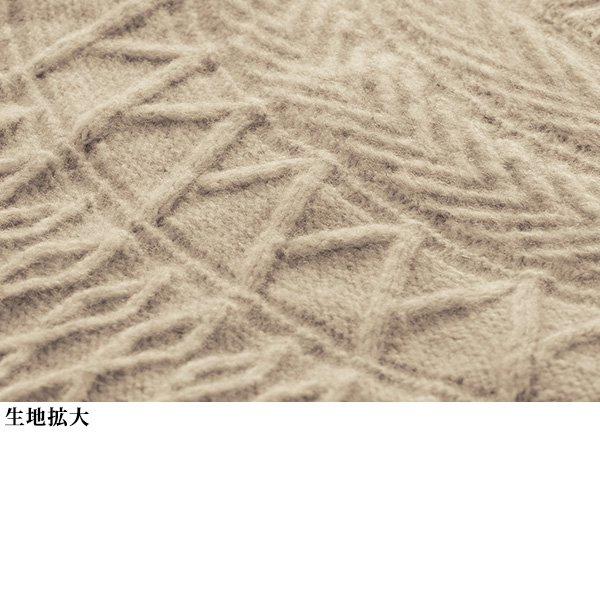 杢調ジャカードニットプルオーバー