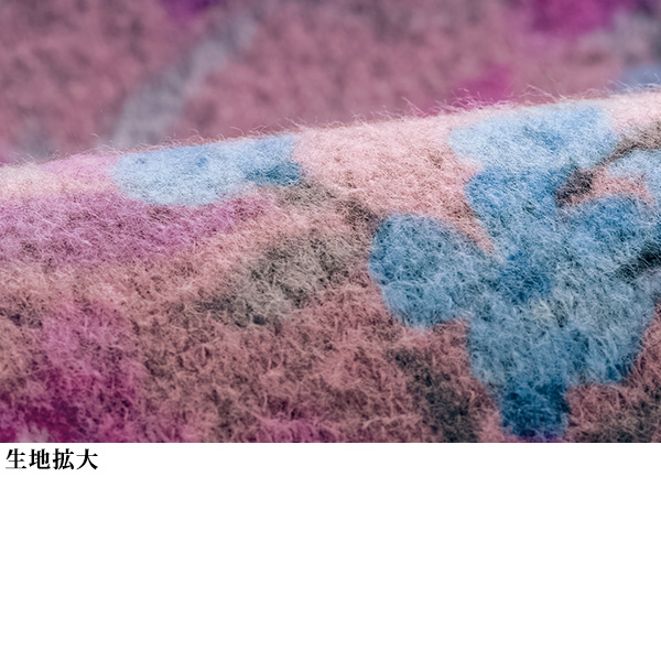 起毛プリントチュニック