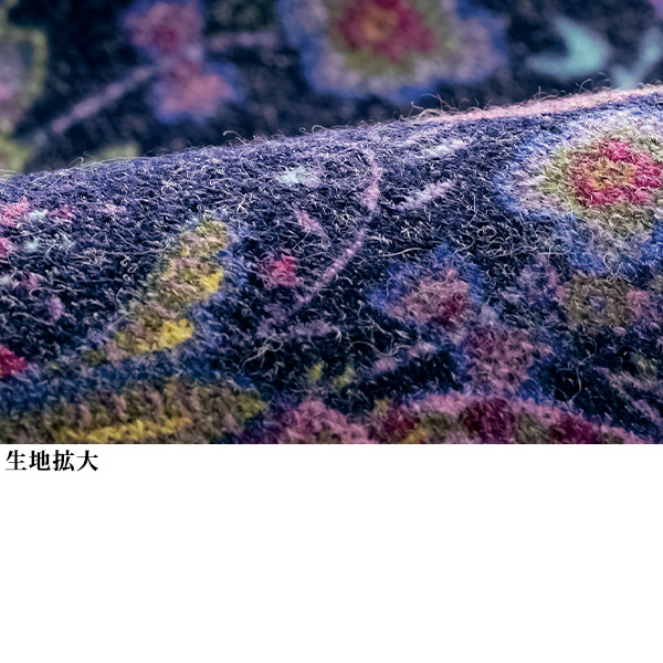花柄ロングプルオーバー
