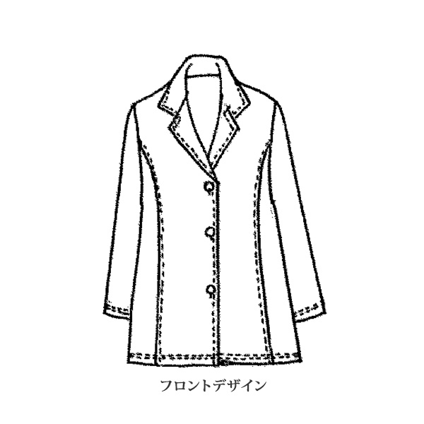 ロングジャケットカットソーアンサンブル | 京都通販ミセスの