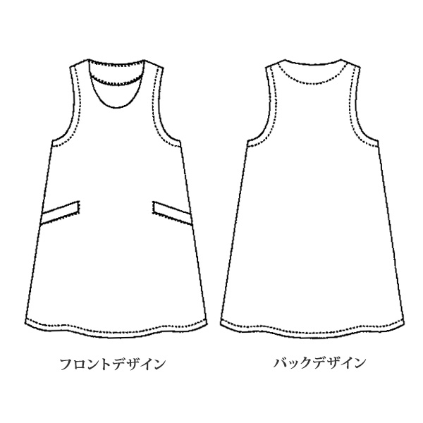 尾州「インレーニット」ウール混ジャカードジャンパードレス