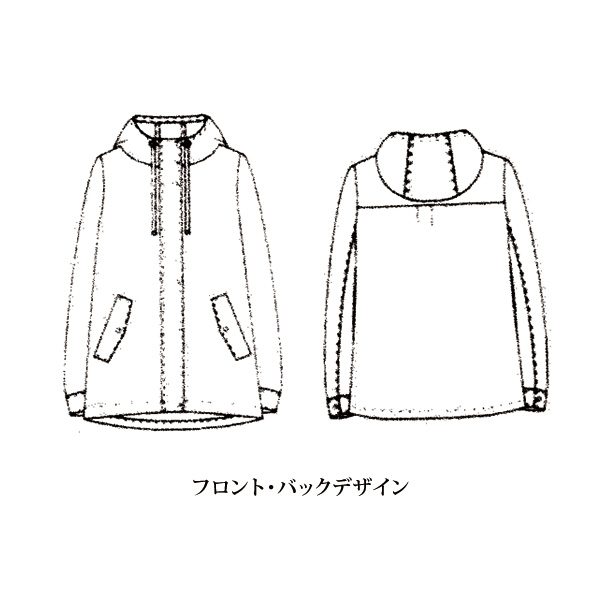 フード付スプリングジャケット