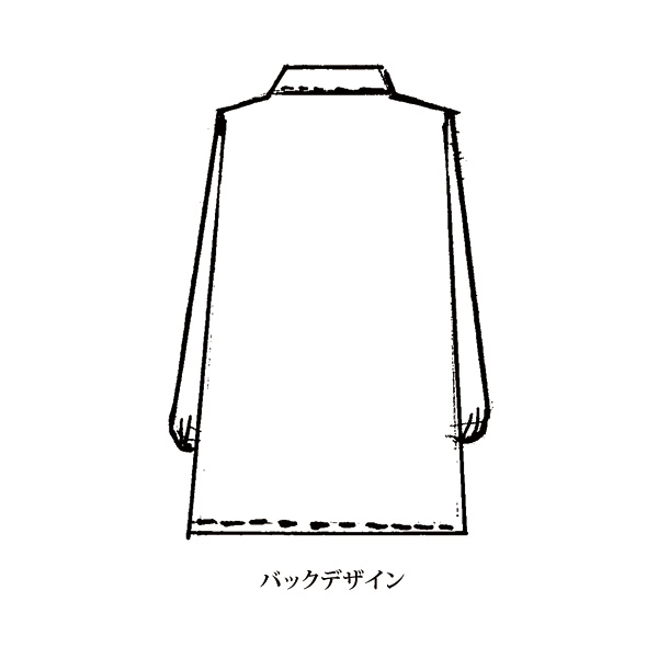 カットソー襟付プルオーバー