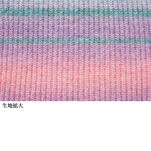 グラデーションデザインセーター / 大きいサイズ 3L