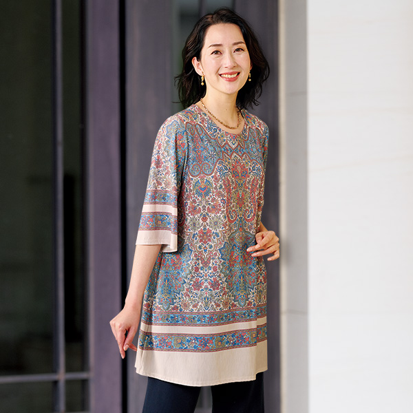 チュニック商品一覧ページ おしゃれな大人服。ミセス