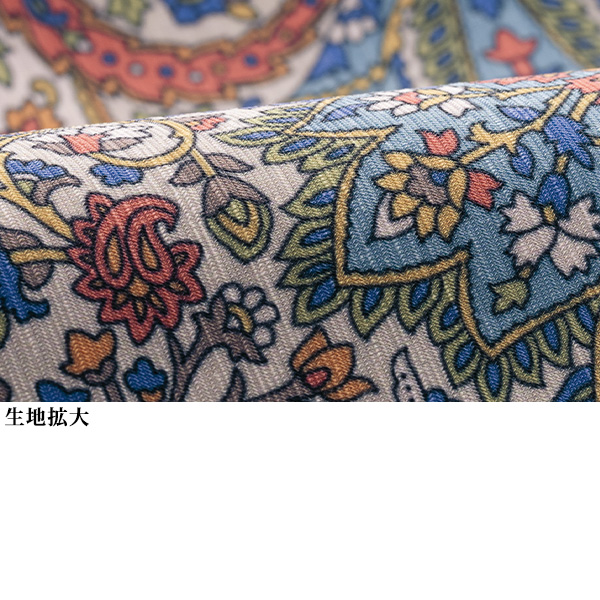ペイズリーパネルプリントチュニック