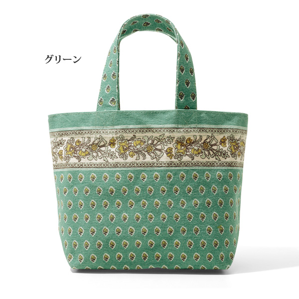 南仏デザイン コットンバッグ