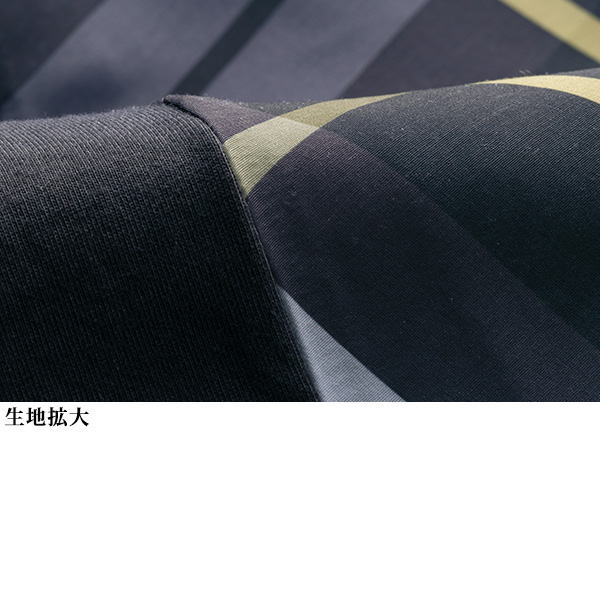 異素材切替えワンピース