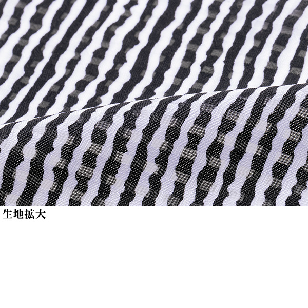 ストライプデザインブラウス
