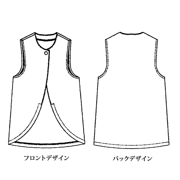 日本製サマードビー織ベスト / 大きいサイズ M L LL 3L