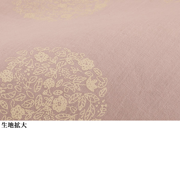 花丸柄チュニックブラウス
