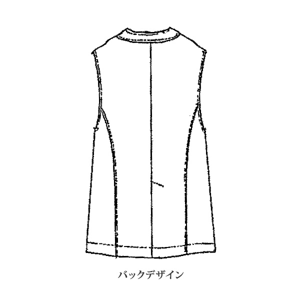 綿麻ベスト