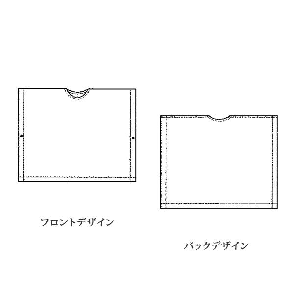 綿混サイドボタン付き ポンチョ風プルオーバー