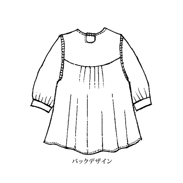 刺しゅう使いブラウス
