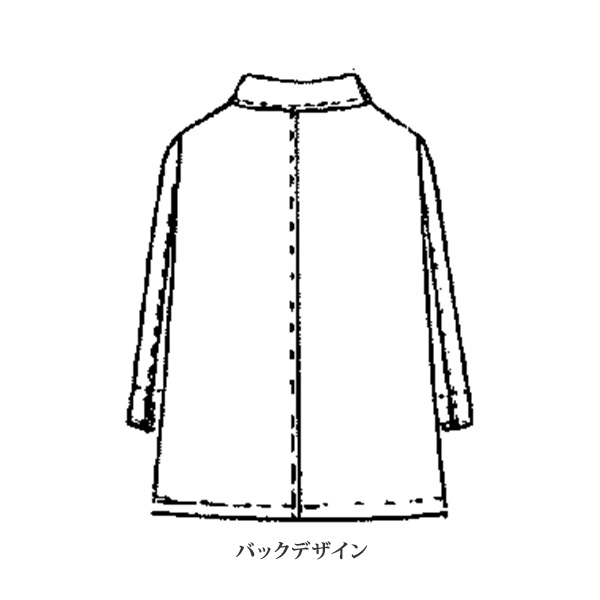 綿デニムジャカード刺しゅうジャケット