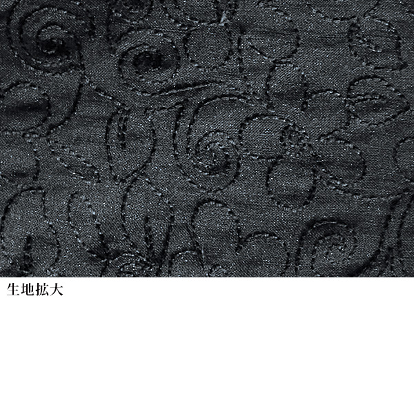 刺しゅう切替えブラウス