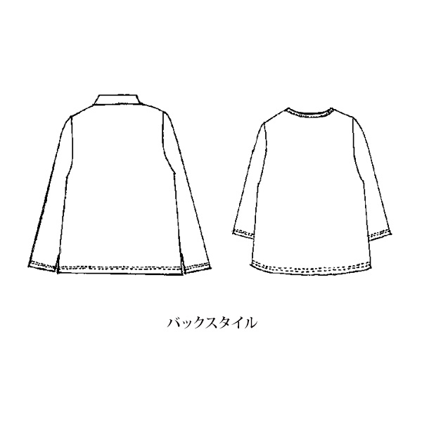 花刺しゅう切替えアンサンブル