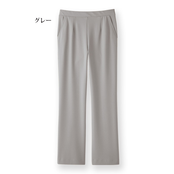 「ゼログ」セミブーツストレートパンツ / 大きいサイズ M L LL 3L 4L