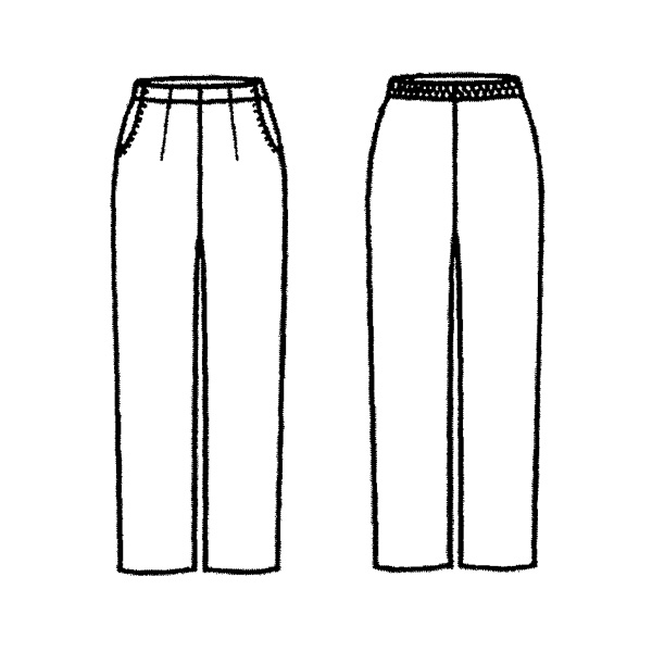 尾州織テーパードストレッチパンツ / 大きいサイズ M L LL 3L 4L