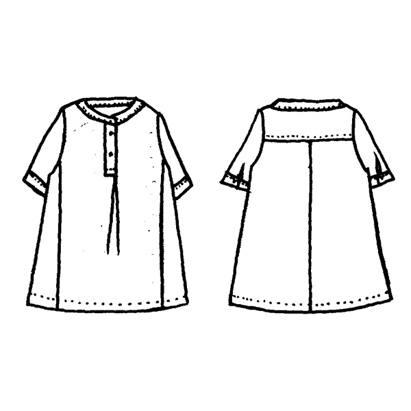 異素材切替えブラウス