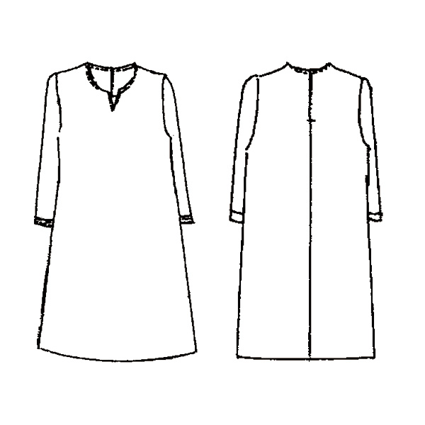 オパール加工ワンピース / 大きいサイズ 4L
