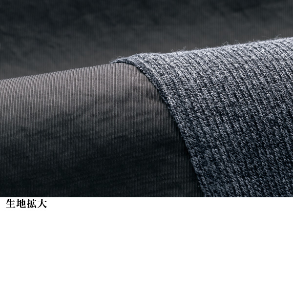 異素材切替えチュニックワンピース