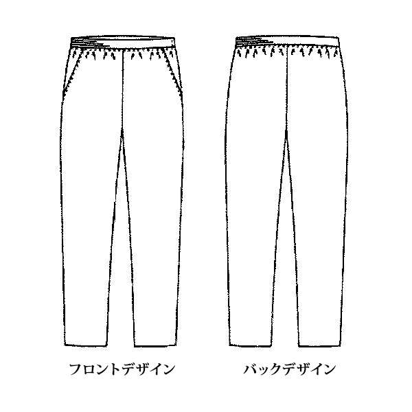 「尾州織」千鳥チェックテーパードパンツ / 大きいサイズ M L LL 3L