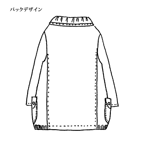 ナイロンジャケットコート