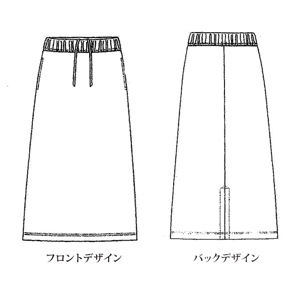 ツイード調裏シャギーロングスカート