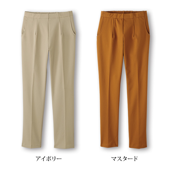 ロイカ(R) 裏起毛ストレッチ テーパードパンツ 大きいサイズ M L LL 3L