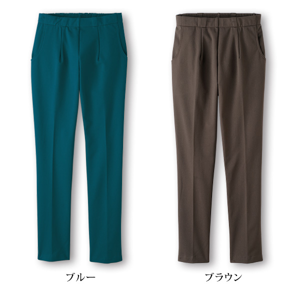 ロイカ(R) 裏起毛ストレッチ テーパードパンツ 大きいサイズ M L LL 3L