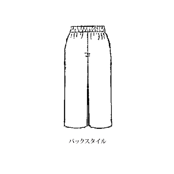 ウール調セミワイドパンツ