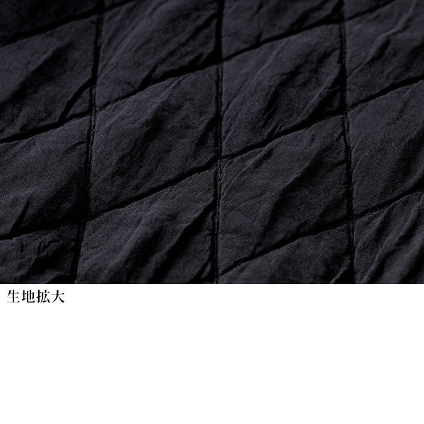 薄キルト使いベスト