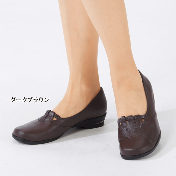 牛革F(5E)エアクッションパンプス