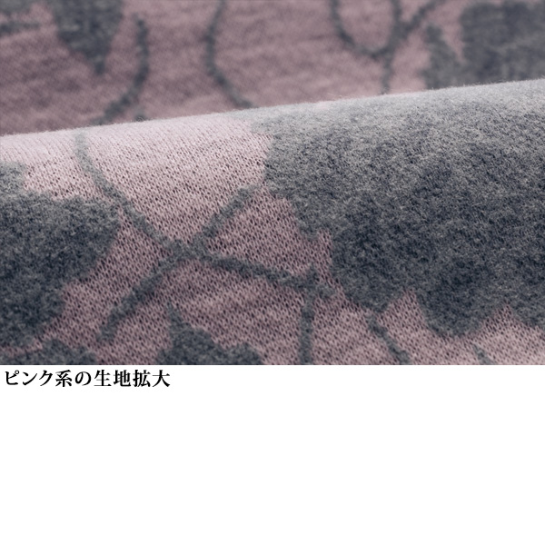 起毛ジャカードプルオーバー