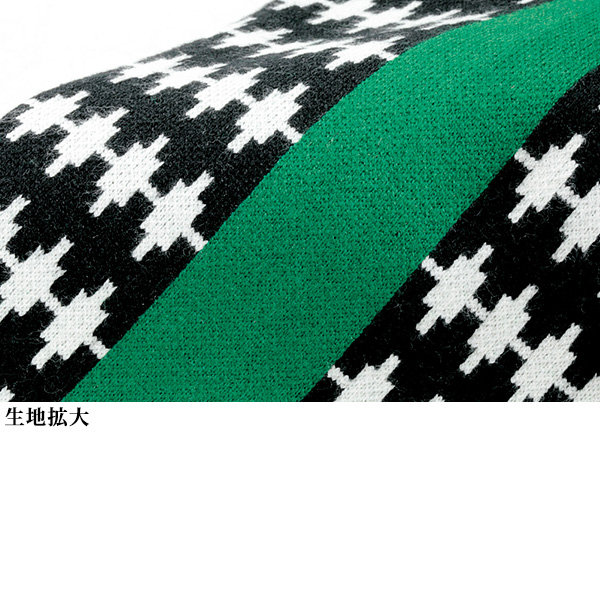 ハイボトルネックジャカードセーター