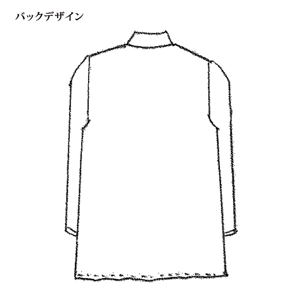 ベスト重ね着風チュニック