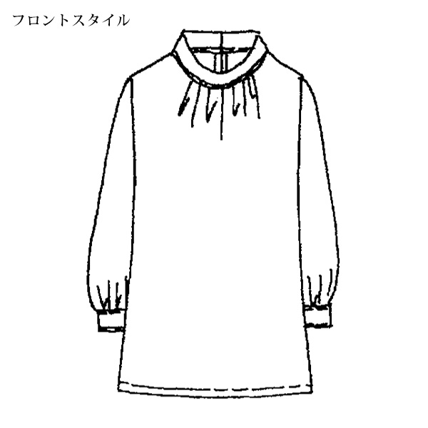 スタンド襟ブラウス / 大きいサイズ M LL 4L