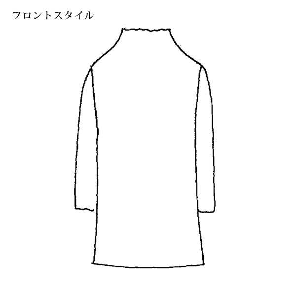 ジャカードチュニックセーター / 大きいサイズ M LL 4L