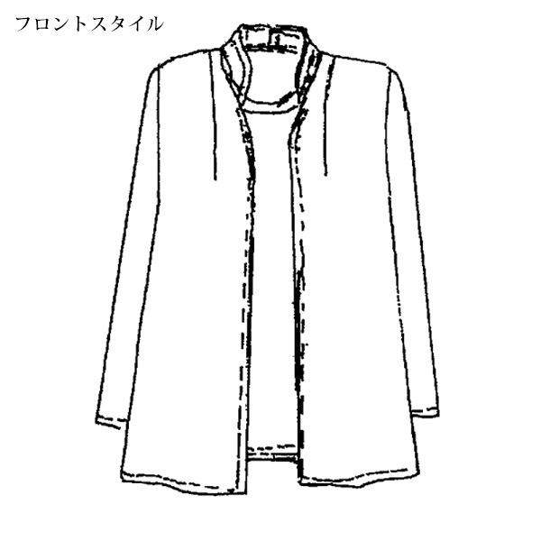 アンサンブル風プルオーバー / 大きいサイズ 4L