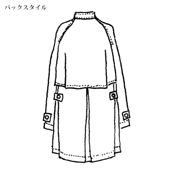 スタンドデザインコート / 大きいサイズ M LL 4L