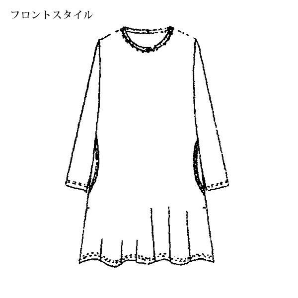 プリントチュニック / 大きいサイズ M L LL 3L | 京都通販ミセス
